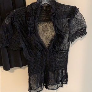 Bebe lace top